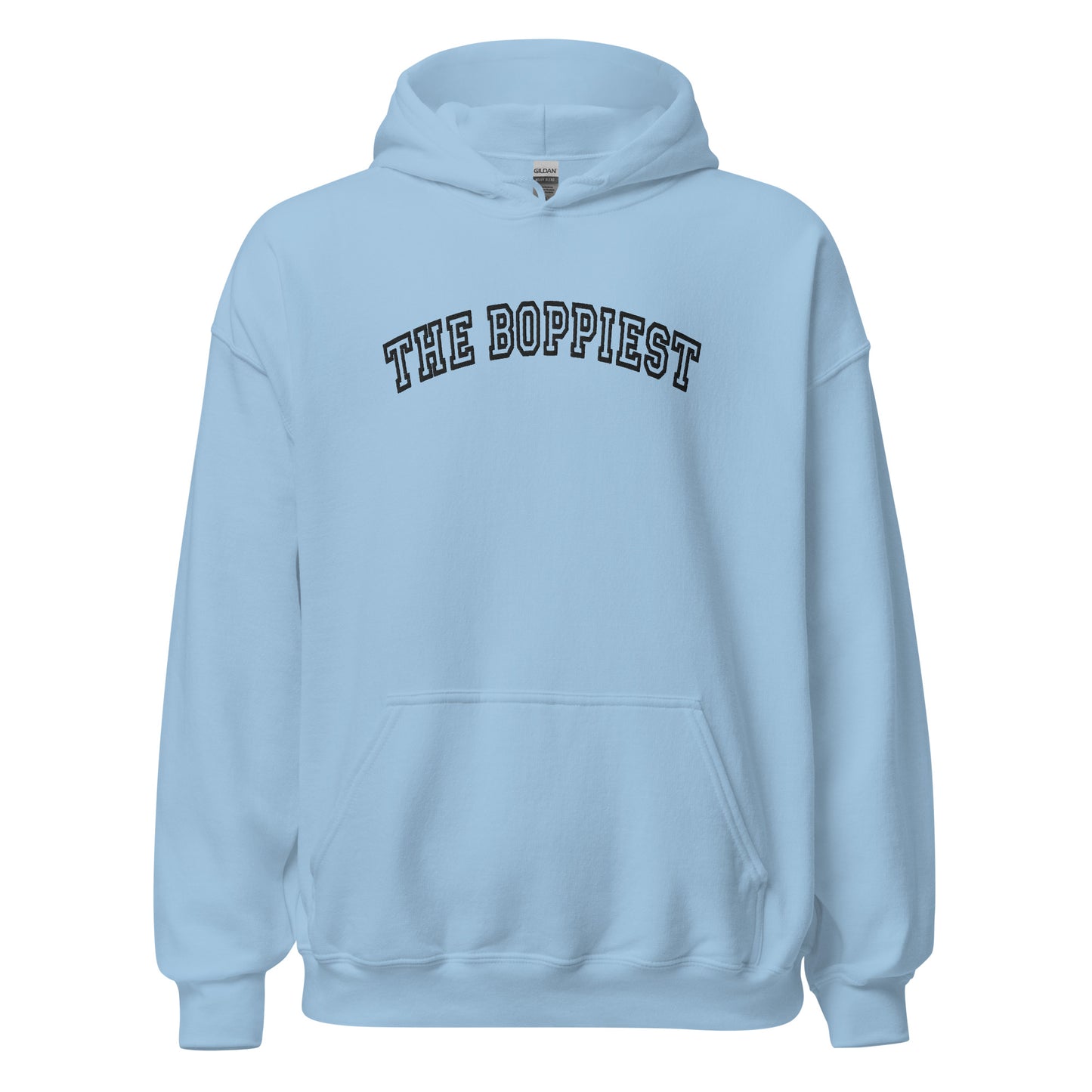 The Boppiest Hoodie (black thread)