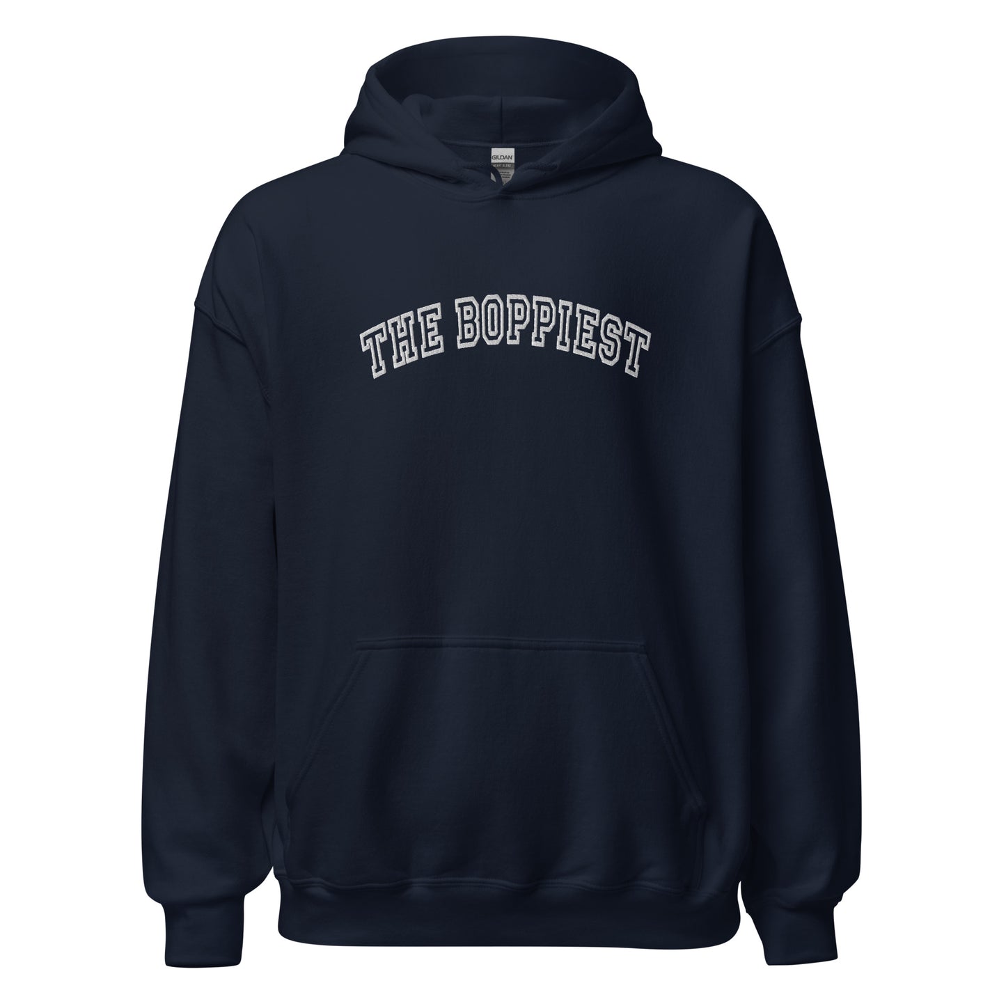 The Boppiest Hoodie (white thread)