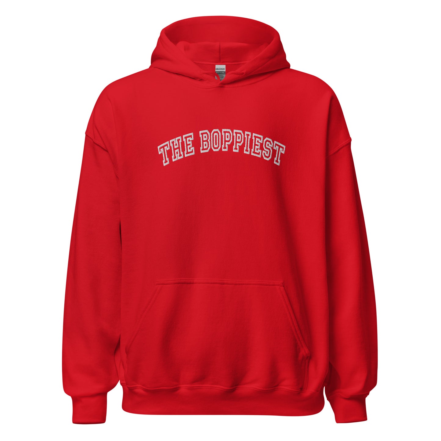 The Boppiest Hoodie (white thread)