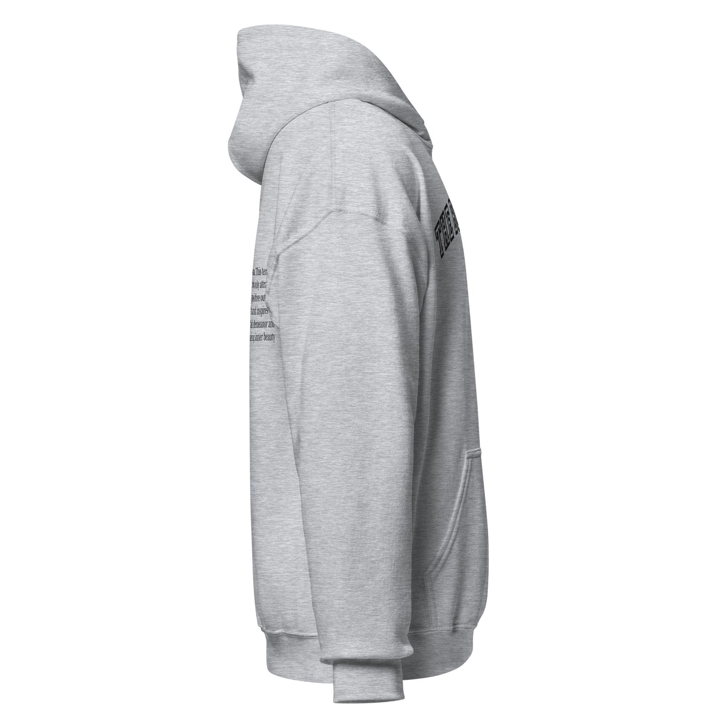 The Boppiest Hoodie (black thread)