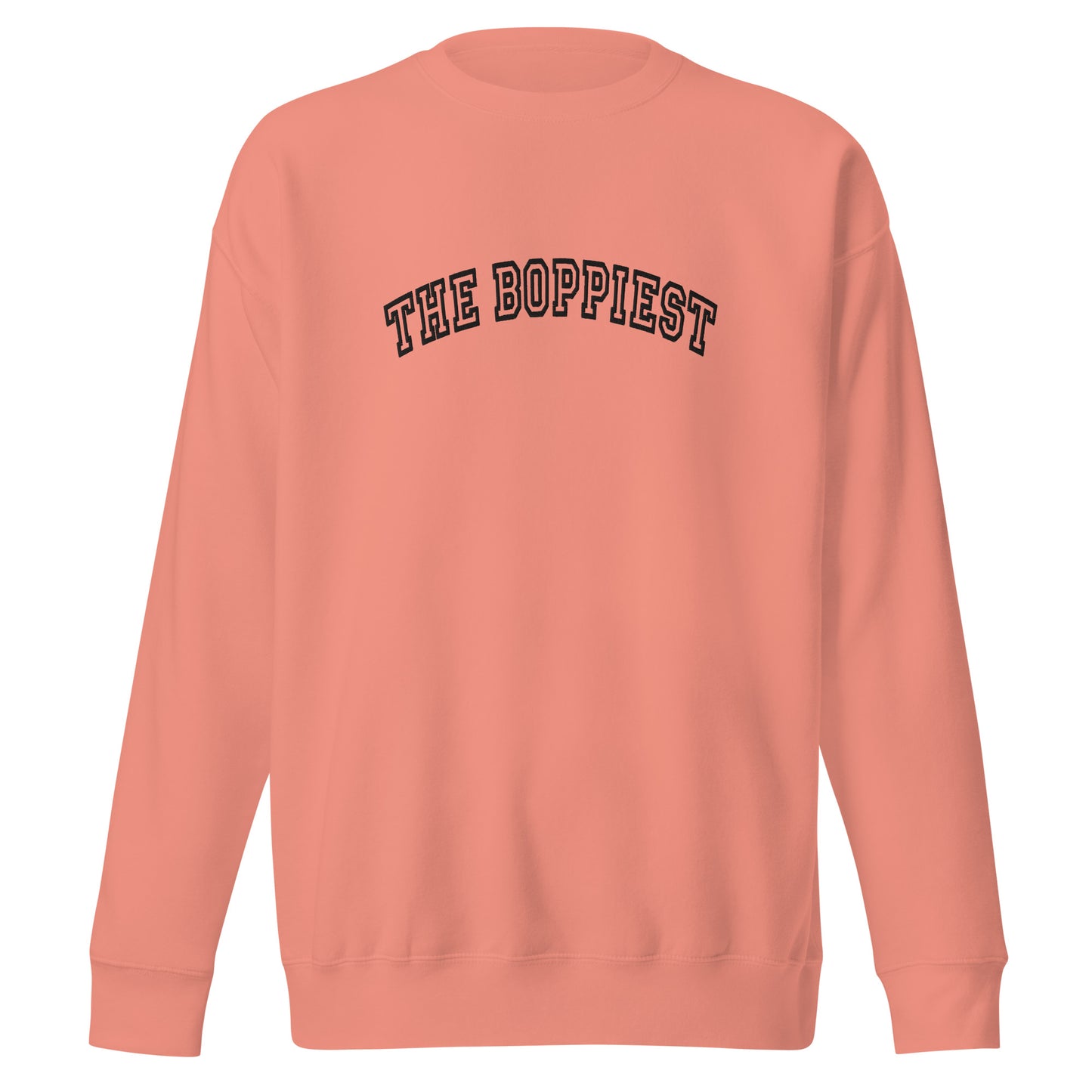 The Boppiest Sweatshirt (black thread)