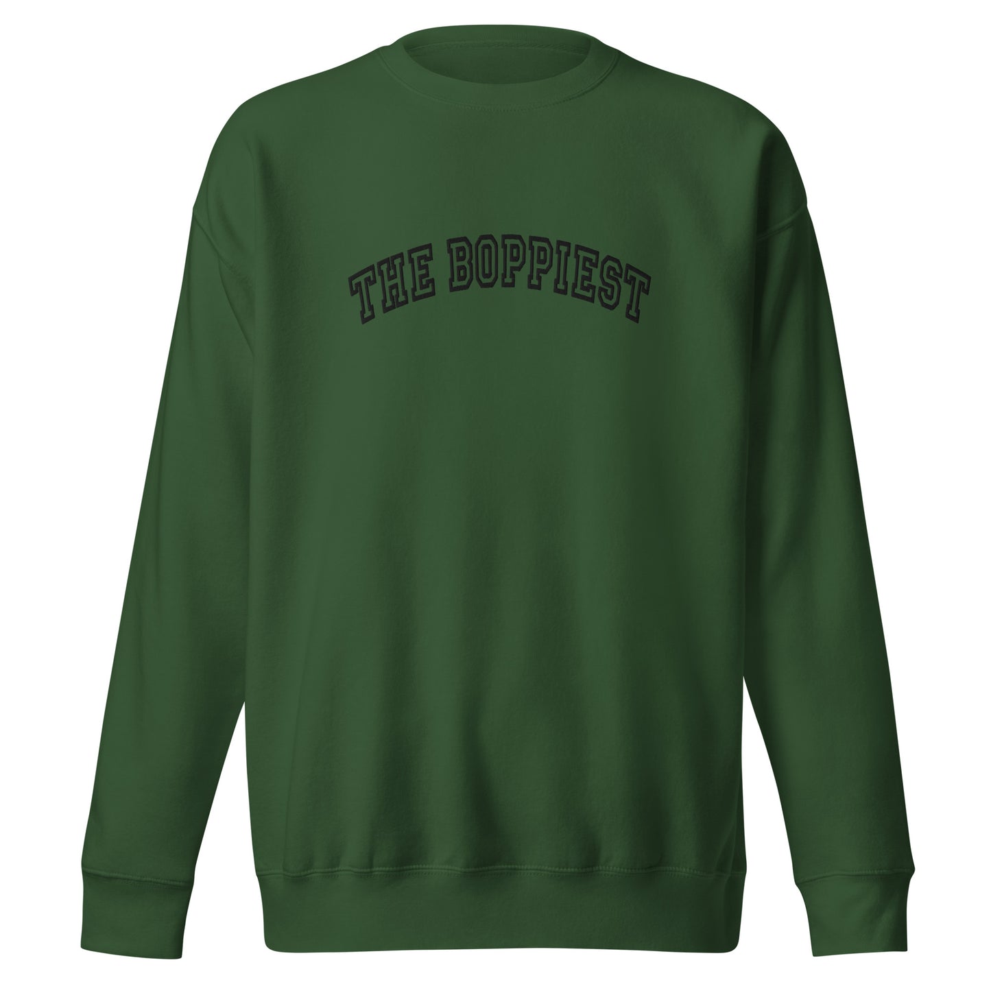 The Boppiest Sweatshirt (black thread)